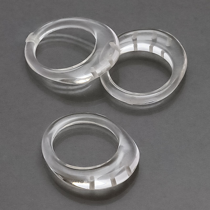 Ring stand resin 3 holes clear