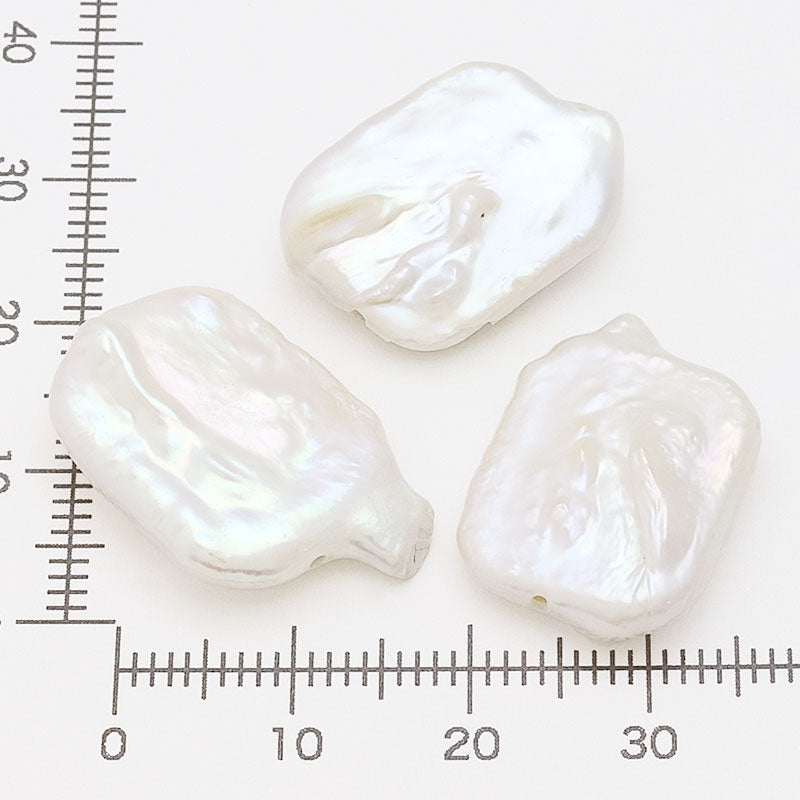 Freshwater Pearl Square White