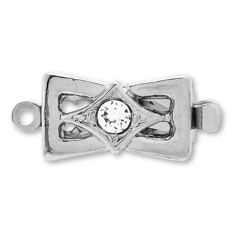 German clasp sparkle one platinum color