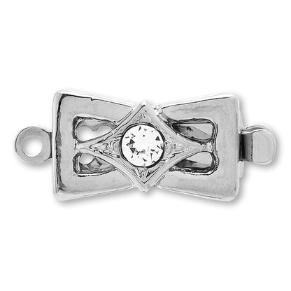 German clasp sparkle one platinum color