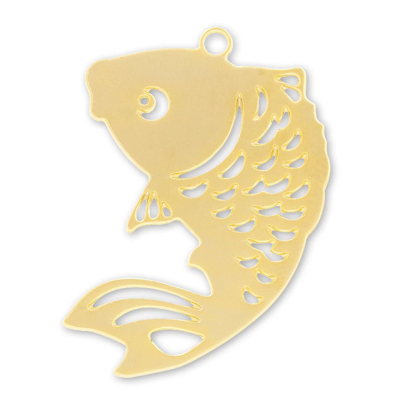 Etching parts sea bream gold gold