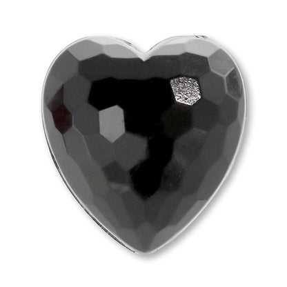 Acrylic Germany Facet Heart 2 Black