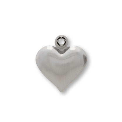 Stainless steel charm heart 1 fabric (SUS304)