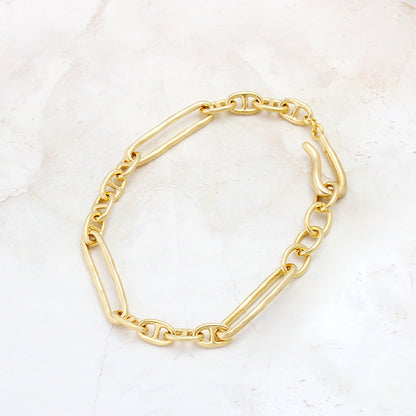 Chain bracelet K-427 Gold