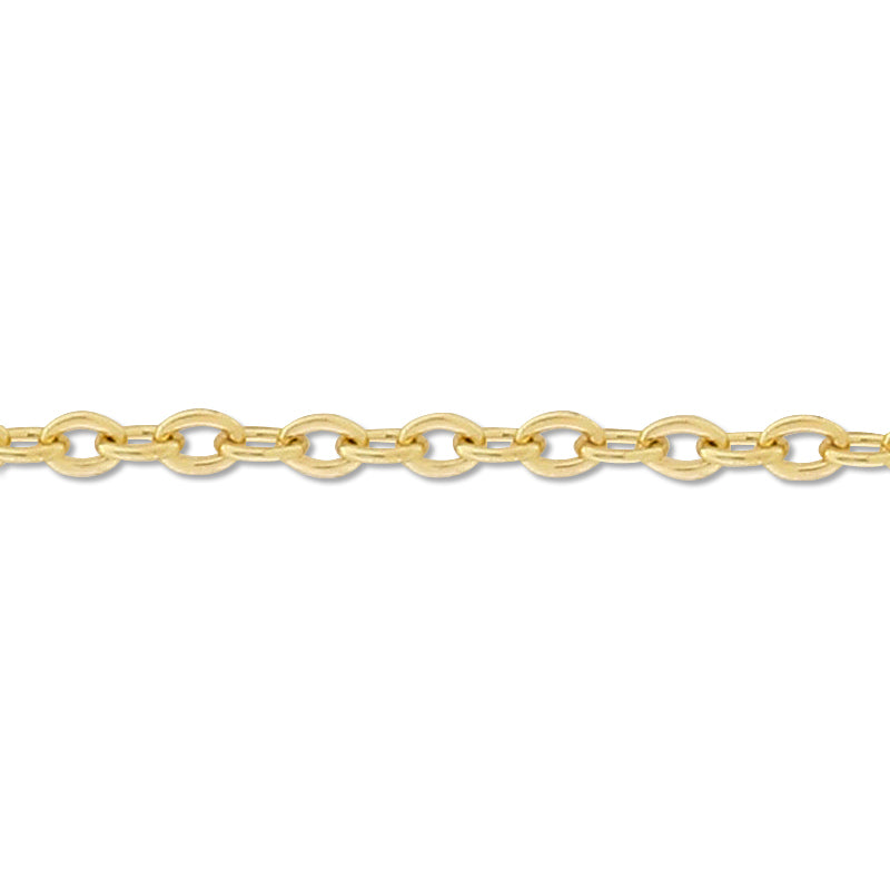 Stainless steel chain B001 gold (SUS304)