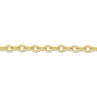 Stainless steel chain B001 gold (SUS304)