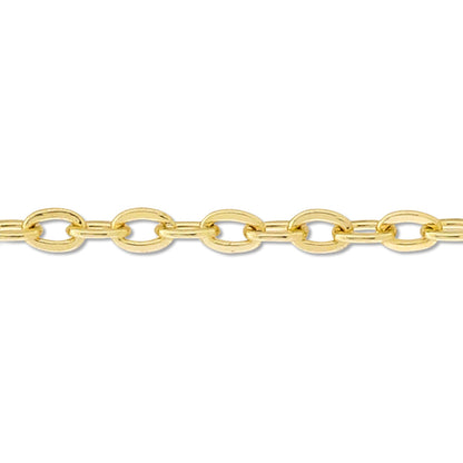 Stainless steel chain B003 gold (SUS304)