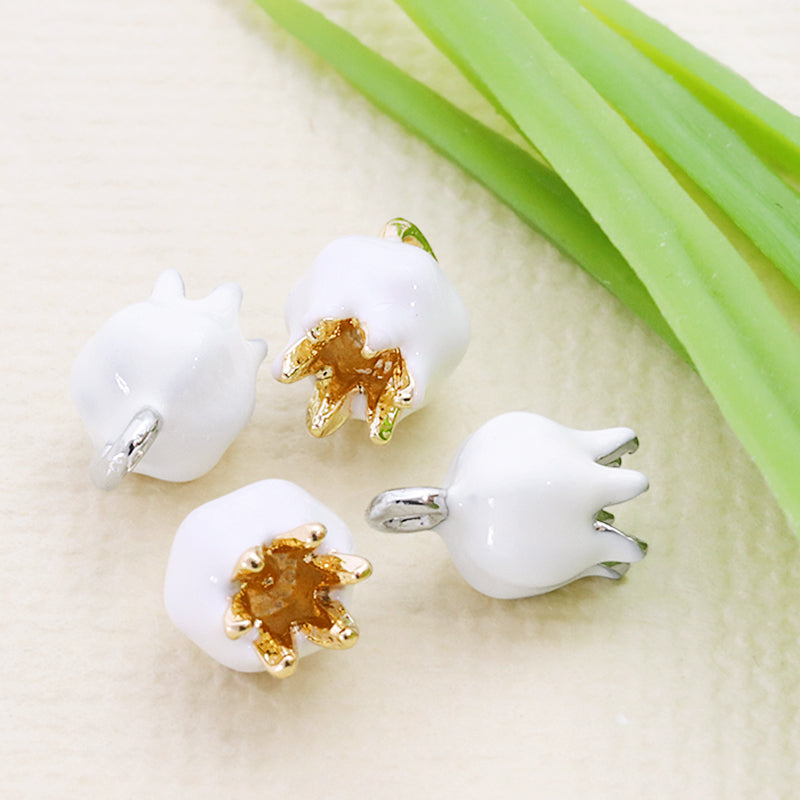 すずらんページ チャーム すずらん ホワイト/RC – 貴和製作所オンラインストア