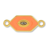 Greek Charm Hexagon No.1 2 Can Coral Orange/G