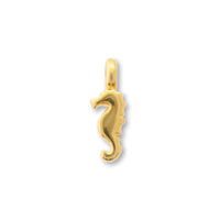 Greek Charm Sea Horse Gold