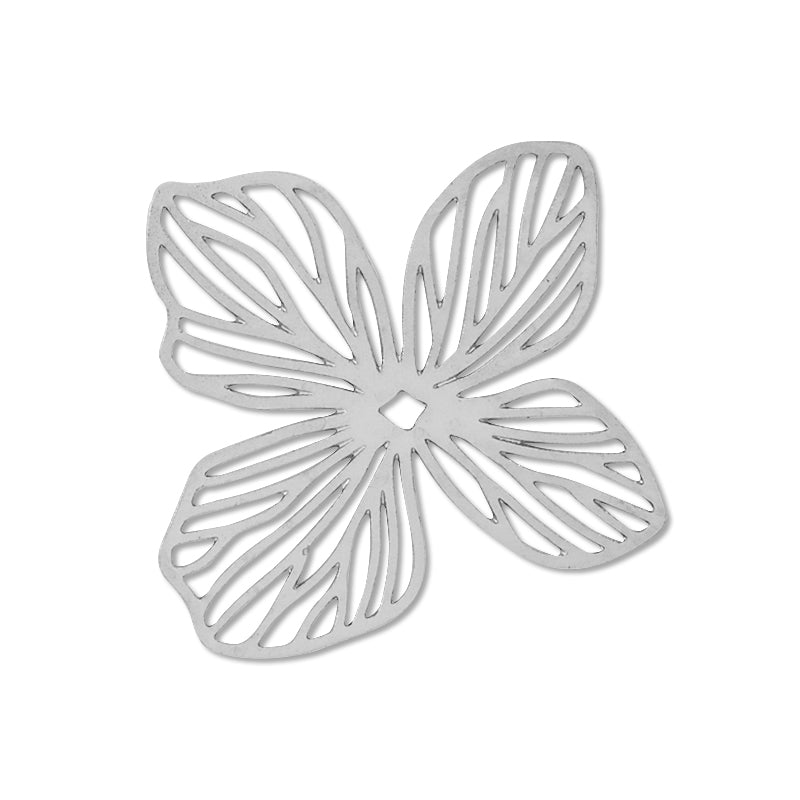 Etched parts Skashi Annabelle Rhodium Color