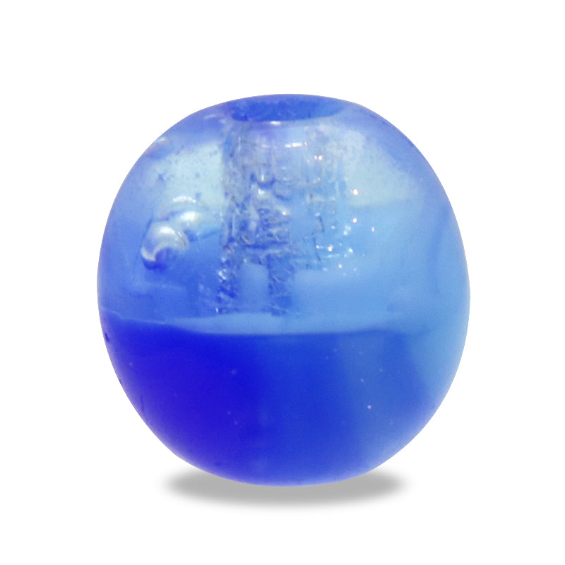 Czech Round Mixed Blue 2