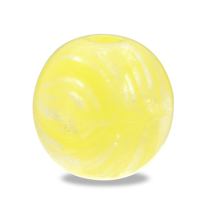 Czech Round Mixed Yellow Wave