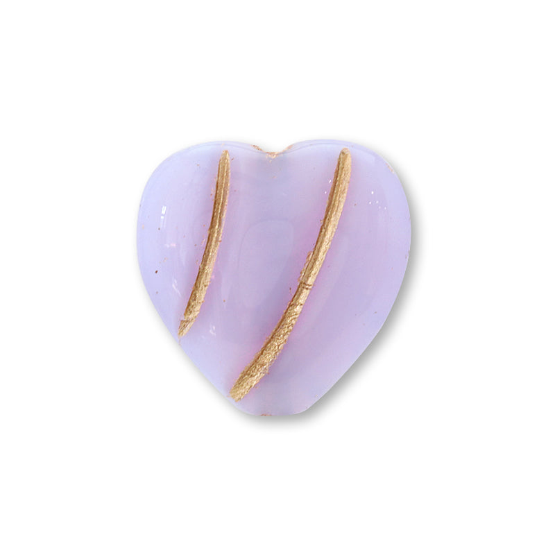 Czech Heart Line 2 Lila Alabaster/G