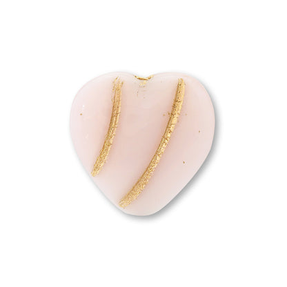 Czech Heart Line 2 Silk Lt. Pale Rose/G