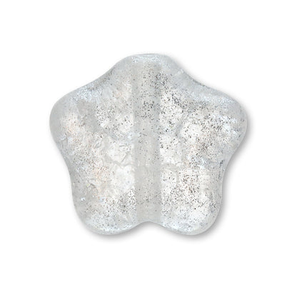 Czech Star Crystal Silver Crack
