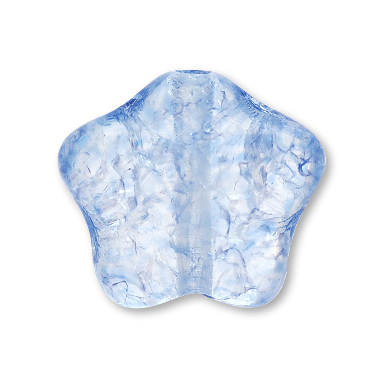 Czech Star Light Sapphire Crack