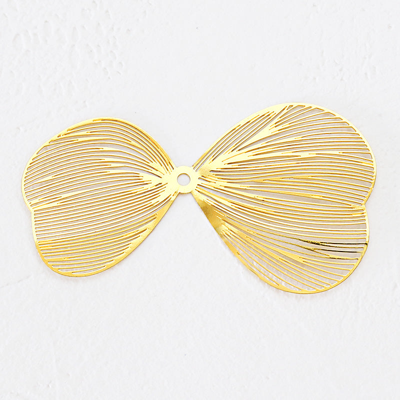 Spanish parts Double Petal Metallic Gold