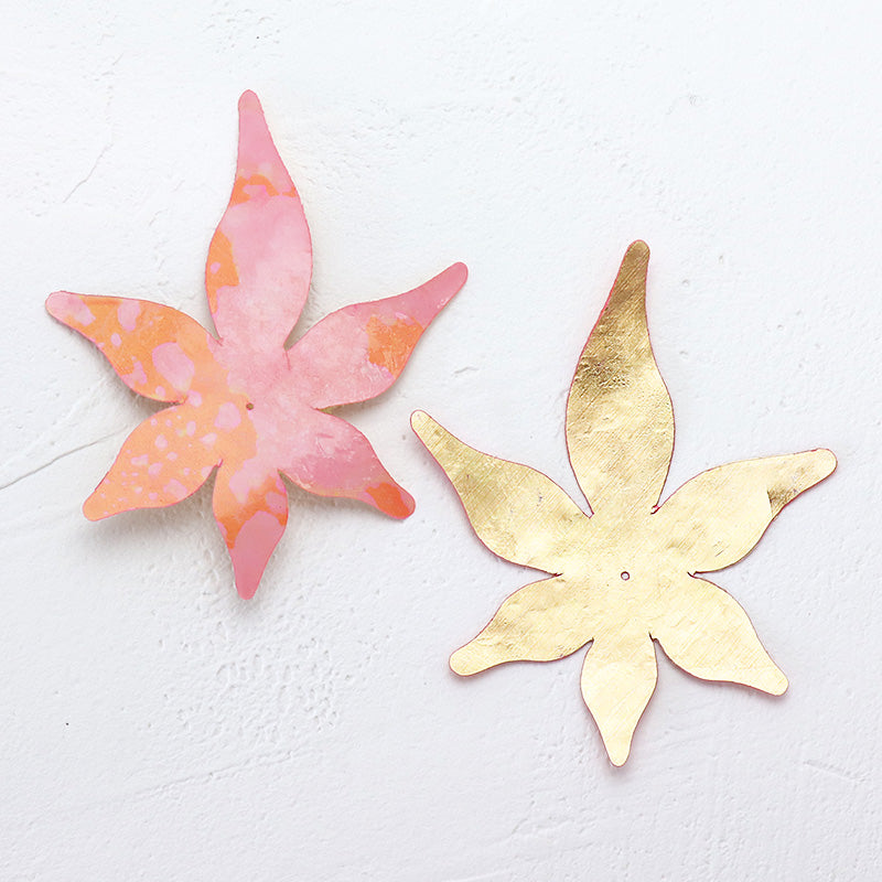 Sequin Parts 6-Piece Flower Pink/G