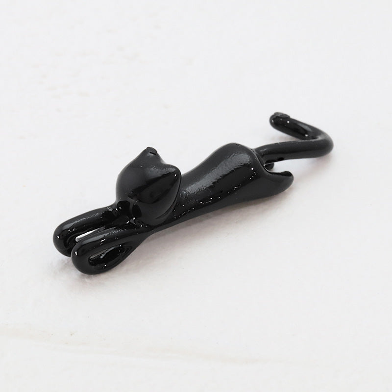 Spanish charm cat black
