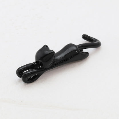 Spanish charm cat black