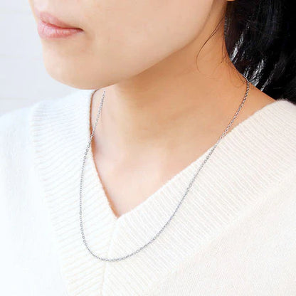 Stainless steel 316L chain necklace 250SF (with adjuster) Fabric (SUS316L)