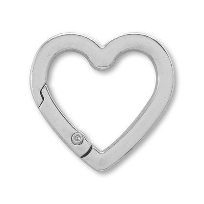 Carabiner Heart Square Nickel