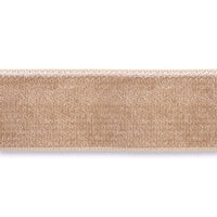 Double-sided velvet ribbon beige