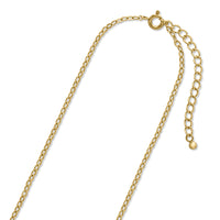 Stainless steel 316L chain necklace 250SF (with adjuster) Gold (ion plating) (SUS316L)