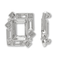 石座チャーム1　ロジウムカラー