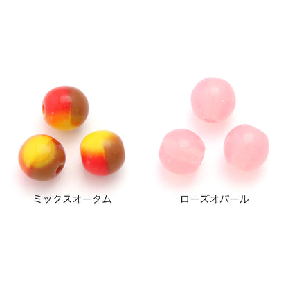 チェコ ラウンド　ローズオパール