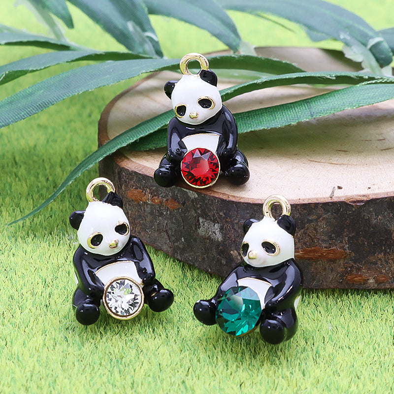☆ パンダ★ さま　専用　☆ 石座チャーム パンダ ＃1088 PP31用 ホワイト・ブラック/G – 貴和