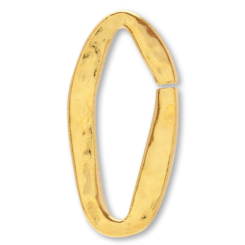 ギリシャ ニュアンスオーバルチェーンパーツ　ゴールド