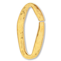 ギリシャ ニュアンスオーバルチェーンパーツ　ゴールド