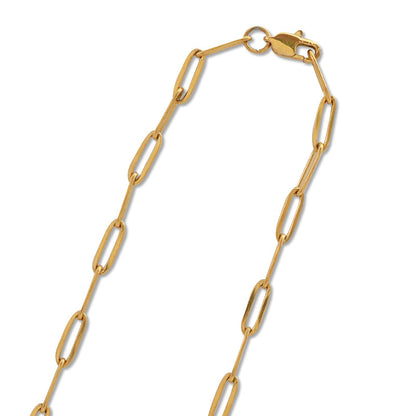 Stainless steel 316L chain necklace clip gold (ion plating) (SUS316L)