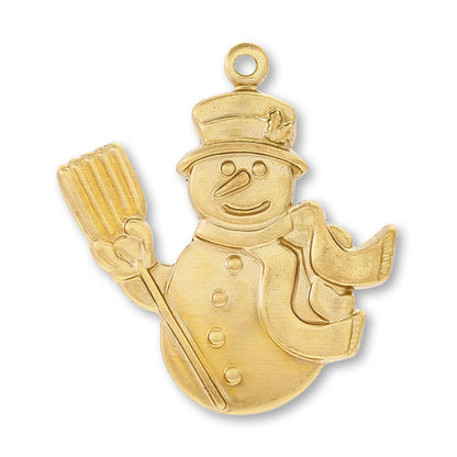 アメリカ チャーム スノーマン　生地