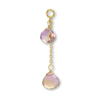 天然石 めがね留めカスタムパーツ　アメトリン/235SDC4