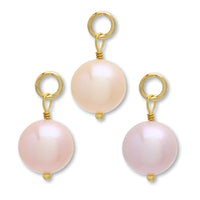 淡水パール めがね留めカスタムパーツ　ポテト　マルチカラー