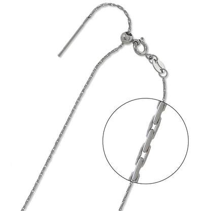 Stainless Steel 316L Slide Pin Chain Necklace Swage 1 Fabric (SUS316L)