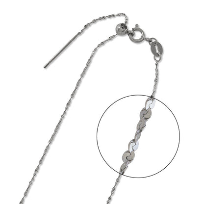 Stainless Steel 316L Slide Pin Chain Necklace Swage 2 Fabric (SUS316L)