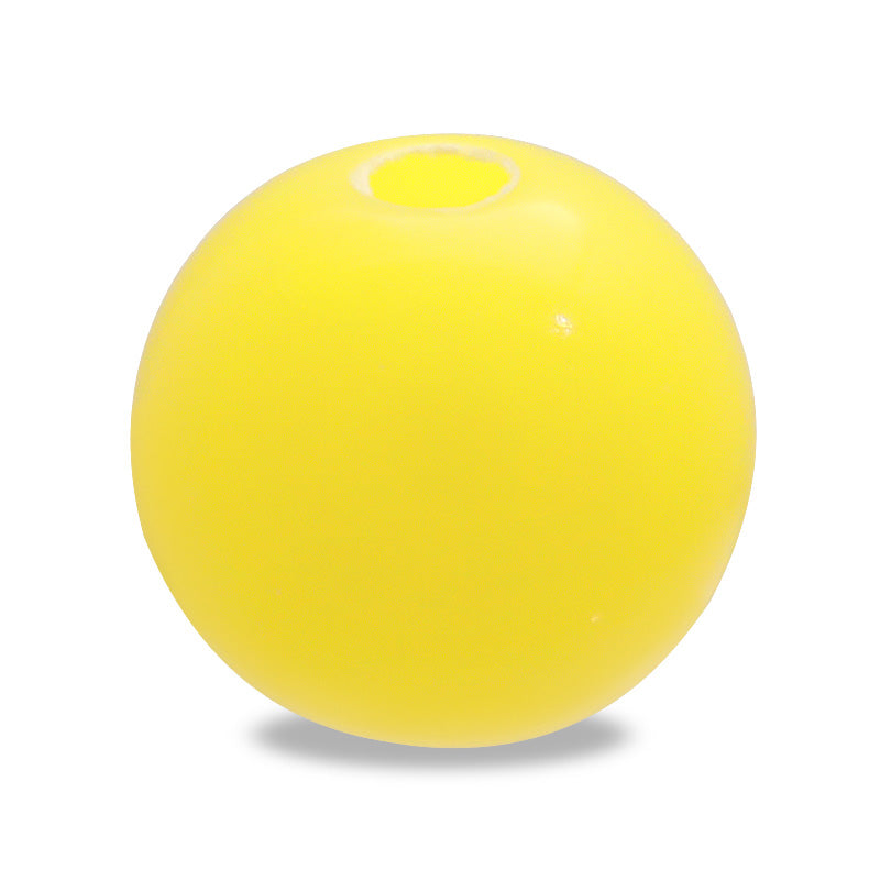 アクリル ドイツ製 丸　イエロー