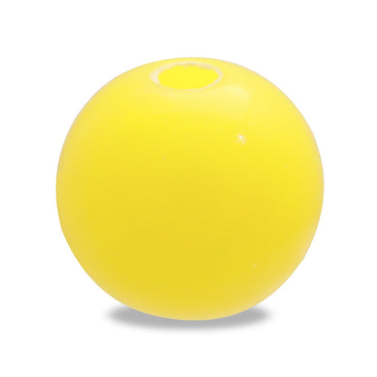 アクリル ドイツ製 丸　イエロー