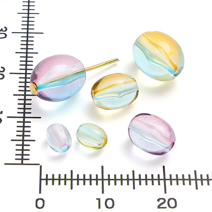 Domestic acrylic jujube painting mixed orange blue