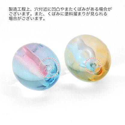 Domestic acrylic jujube painting mixed orange blue