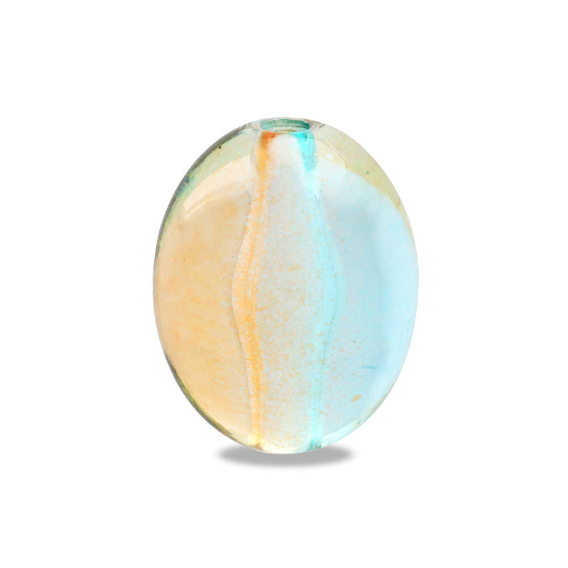 Domestic acrylic jujube painting mixed orange blue