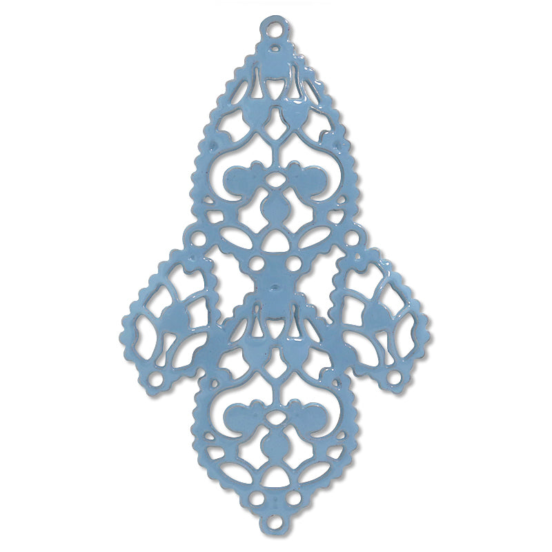 Italian filigree parts Botanica Lt. Blue
