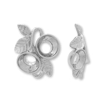 石座チャーム 2つの果実 #1088 SS29(約6mm)用　ロジウムカラー