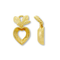 石座チャーム ラディッシュ #4884 8.8×8mm用　ゴールド