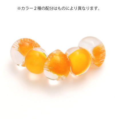 ティアドロップビーズ　ベルガモット