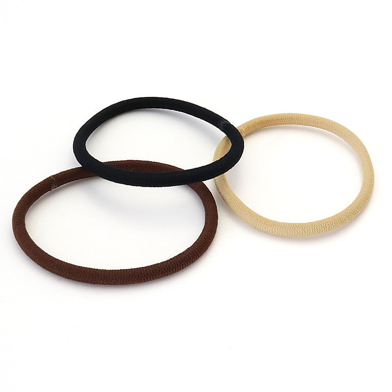 Hair fittings hair tie endless brown